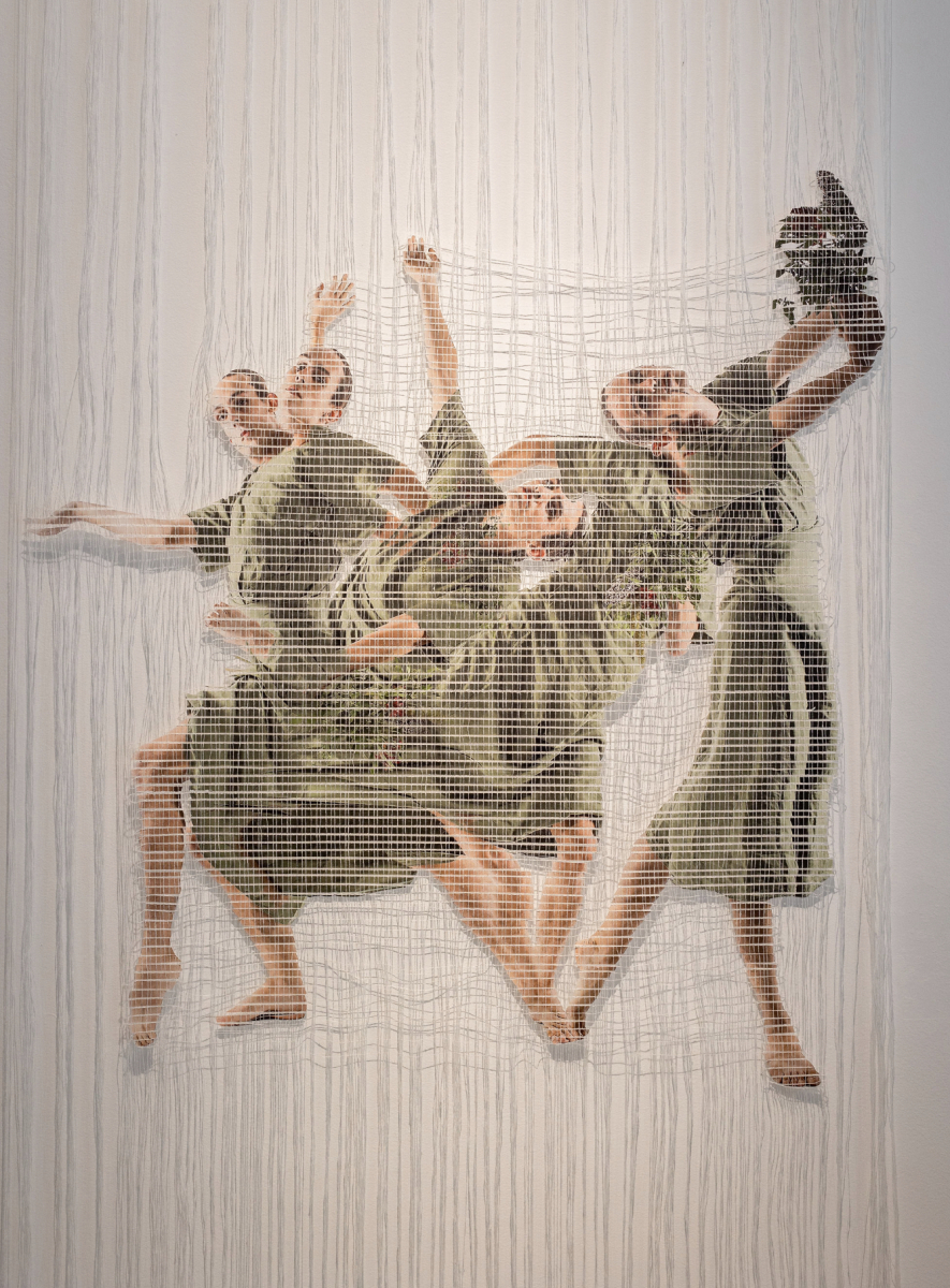 Frozen Motion (Detail) by Ziva Ben Arav Rabinovitz, null