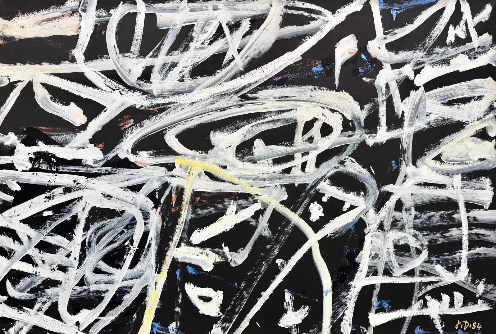 Donnée H 64 by Jean Dubuffet, 1984