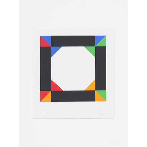 Artwork by Max Bill, Untitled, Made of Color serigraphy 