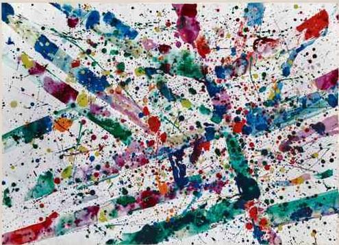 sam francis, untitled, 1958