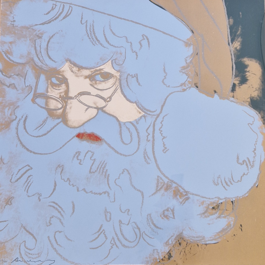Santa Claus by Andy Warhol, 1981