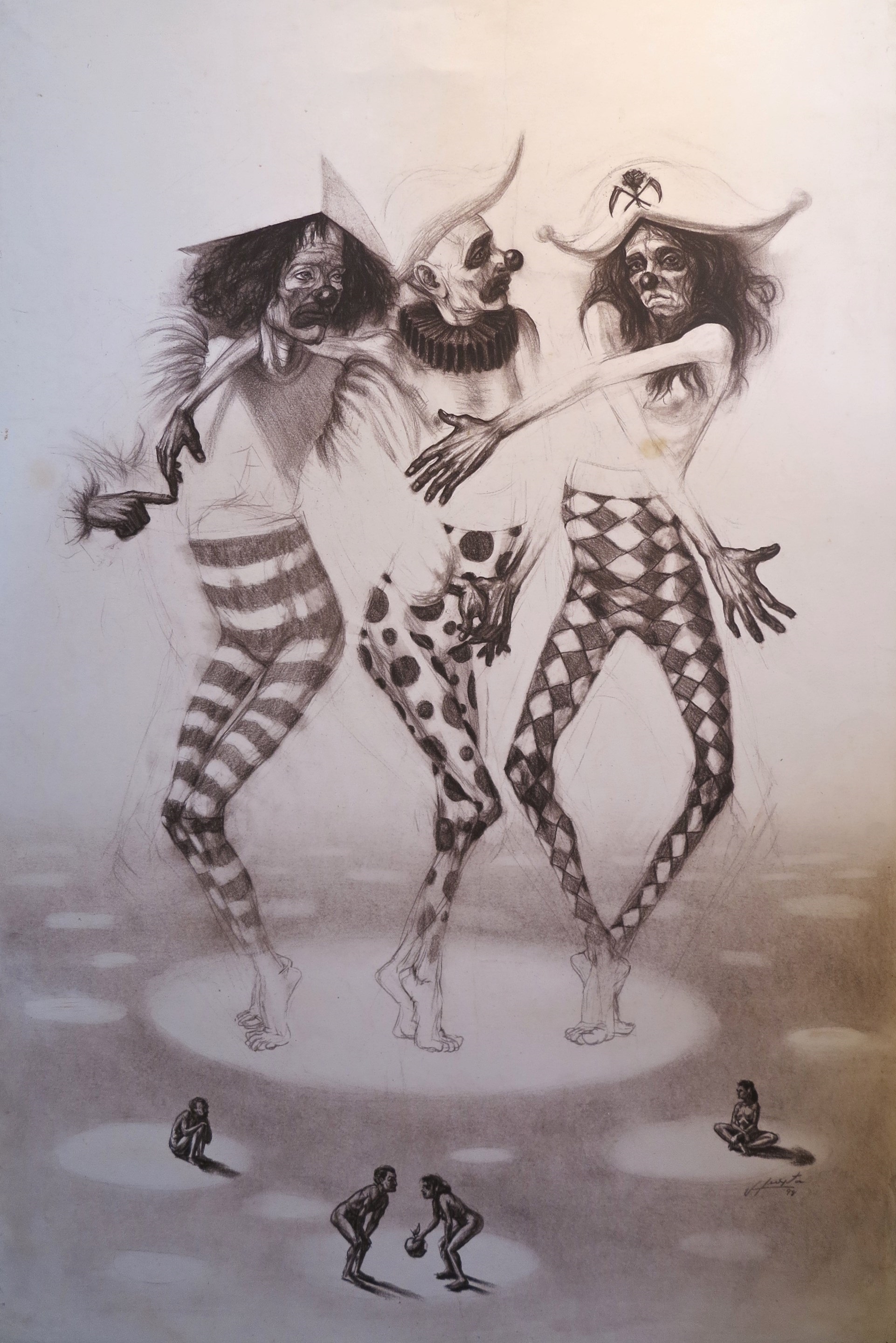 Arlequin by Victor Huerta Batista, 1998