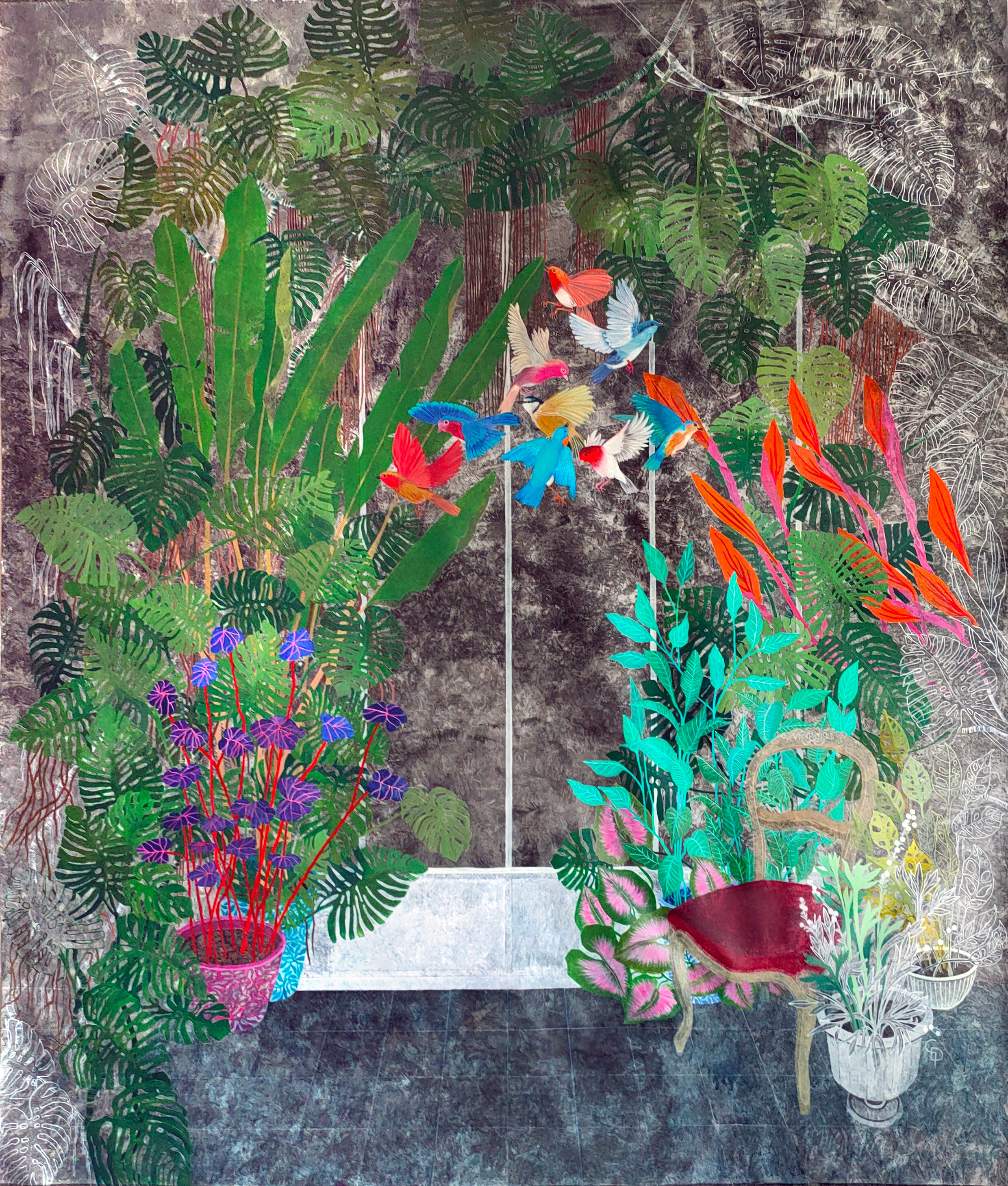 Veranda VI by Cécile Duchêne Malissin, 2023