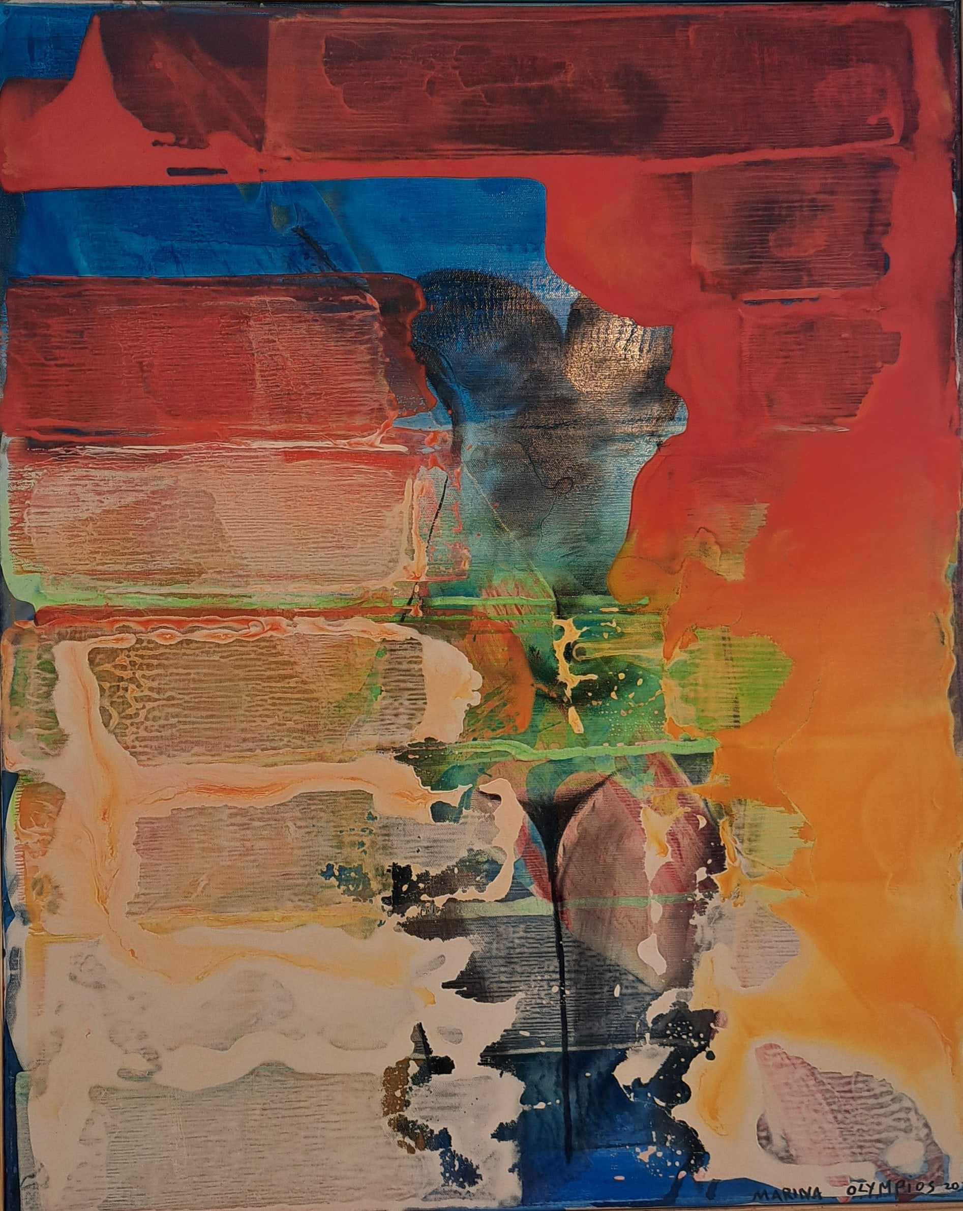 Explorer in the land of love by Marina Olympios, 2023